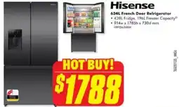 The Good Guys 634L French Door Refrigerator offer