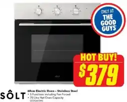 The Good Guys Sôlt Electric Oven - Stainless Steel offer