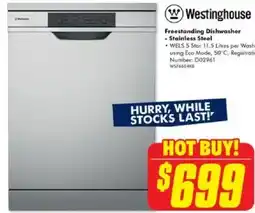 The Good Guys Freestanding Dishwasher offer