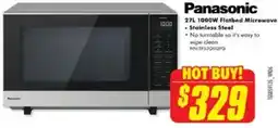 The Good Guys 27L 1000W Flatbed Microwave offer