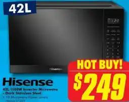The Good Guys 42L 1100W Inverter Microwave offer