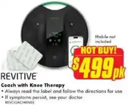 The Good Guys REVITIVE Coach with Knee Therapy offer