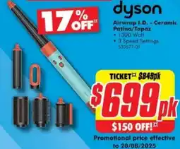 The Good Guys dyson Airwrap I.D. -Ceramic Patina/Topaz offer