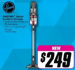 The Good Guys ONEPWR Sprint Cordless Vacuum offer