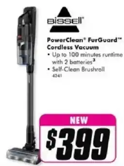 The Good Guys PowerClean FurGuard Cordless Vacuum offer