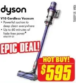 The Good Guys dyson V10 Cordless Vacuum offer