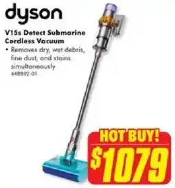 The Good Guys V15s Detect Submarine Cordless Vacuum offer