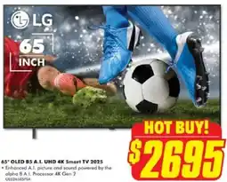 The Good Guys 65" oled b5 a.i. uhd 4k smart tv 2025 offer