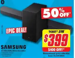The Good Guys 3.1.2Ch Dolby Atmos Soundbar offer