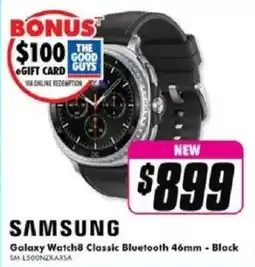 The Good Guys Galaxy Watch8 Classic Bluetooth offer