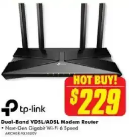 The Good Guys Dual-Band VDSL/ADSL Modem Router offer