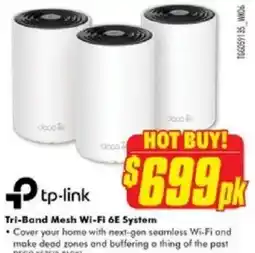 The Good Guys Tri-Band Mesh Wi-Fi 6E System offer