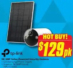 The Good Guys 2K 3MP Solar-Powered Security Camera offer