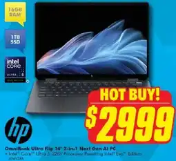 The Good Guys OmniBook Ultra Flip 14" 2-in-1 Next Gen Al PC offer