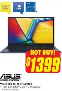 The Good Guys Vivobook 15 15.6" Laptop offer