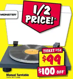 JB Hi-Fi Manual Turntable offer