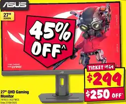 JB Hi-Fi 27" QHD Gaming Monitor offer
