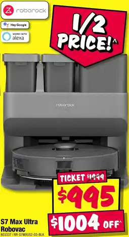 JB Hi-Fi S7 Max Ultra Robovac offer