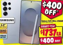 JB Hi-Fi Galaxy s25 ultra 256gb offer