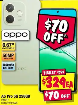 JB Hi-Fi A5 pro 5g 256gb offer