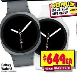 JB Hi-Fi Galaxy Watch8 offer