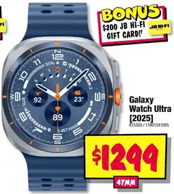 JB Hi-Fi Galaxy Watch Ultra 2025 offer