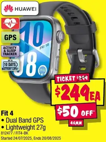 JB Hi-Fi Fit 4 offer