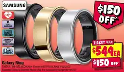 JB Hi-Fi Galaxy Ring offer