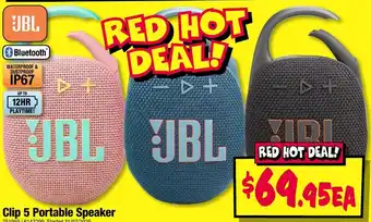 JB Hi-Fi Clip 5 Portable Speaker offer