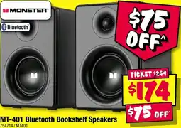 JB Hi-Fi MT-401 Bluetooth Bookshelf Speakers offer