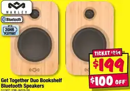 JB Hi-Fi Get Together Duo Bookshelf Bluetooth Speakers offer