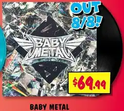 JB Hi-Fi Baby metal offer