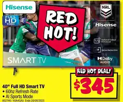 JB Hi-Fi 40" Full HD Smart TV offer