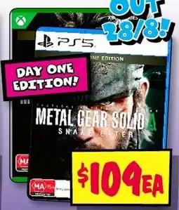JB Hi-Fi Metal gear solida offer