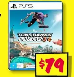 JB Hi-Fi Tonyhawks pro skater 3+4 offer