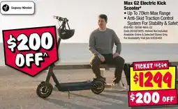JB Hi-Fi Max G2 Electric Kick Scooter offer