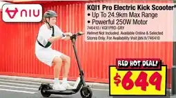 JB Hi-Fi KQI1 Pro Electric Kick Scooter offer