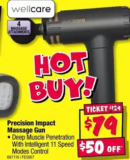 JB Hi-Fi Precision impact massage gun offer