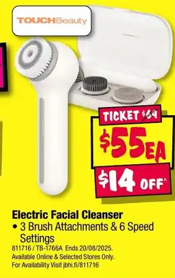 JB Hi-Fi Electric facial cleanser offer