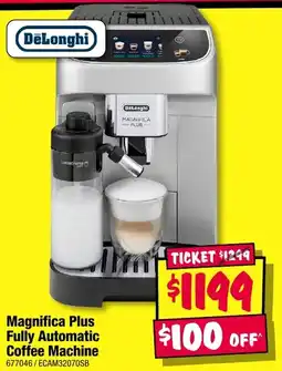 JB Hi-Fi Magnifica plus fully automatic coffee machine offer