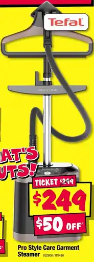 JB Hi-Fi Pro Style Care Garment Steamer offer