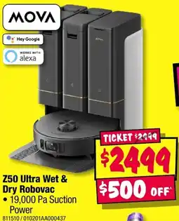 JB Hi-Fi Z50 Ultra Wet & Dry Robovac offer