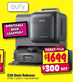 JB Hi-Fi E28 Omni Robovac offer