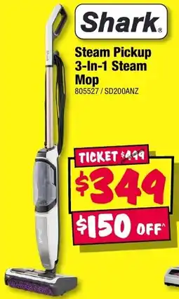 JB Hi-Fi Steam Pickup 3-In-1 Steam Mop offer