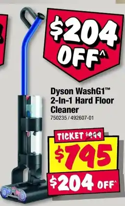 JB Hi-Fi Dyson WashG1 2-In-1 Hard Floor Cleaner offer