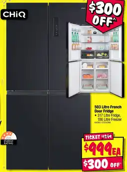 JB Hi-Fi 503 Litre French Door Fridge offer