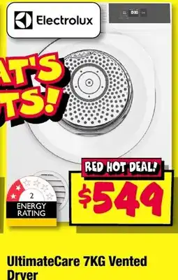 JB Hi-Fi UltimateCare Vented Dryer offer