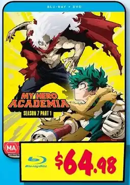 JB Hi-Fi My hero academia season 7 part 1 offer