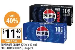 Supabarn PEPSI SOFT DRINKS offer