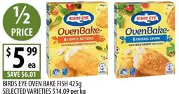 Supabarn Birds eye oven bake fish offer
